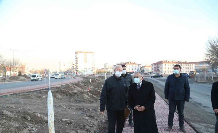 Hasan Tahsin Bulvarı’ndaki yol yapım çalışmaları son aşamada