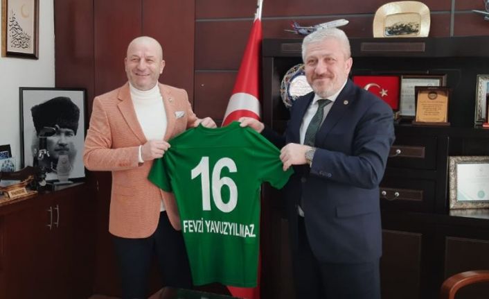 Hayrettin Gülgüler’den Fevzi Yavuzyılmaz’a ziyaret