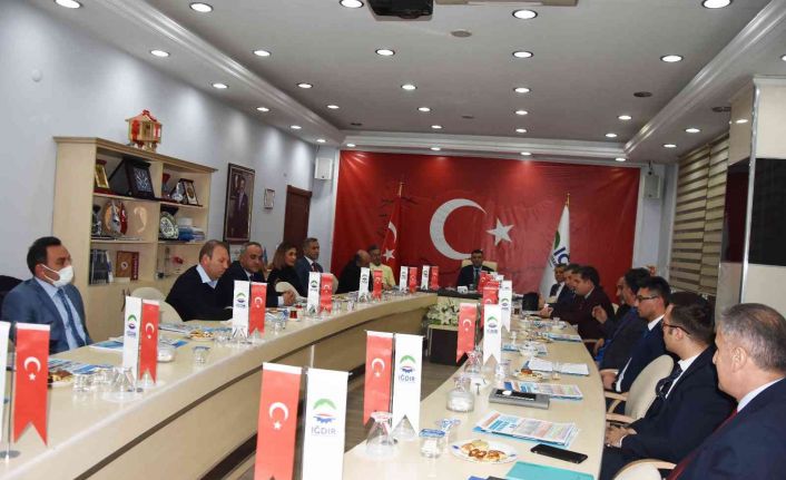 Iğdır’da açılan 10  Mesleki Eğitim Merkezinin tanıtım toplantısı yapıldı