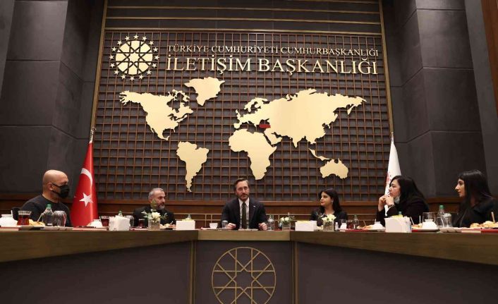 İletişim Başkanı Altun, “10 Ocak Çalışan Gazeteciler Günü”nde basın mensuplarıyla bir araya geldi