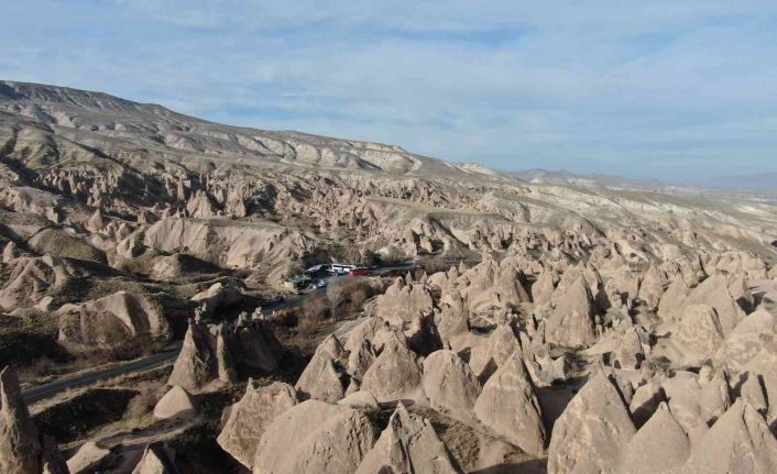 Kapadokya bölgesini ziyaret eden turist sayısı bir önceki yıla göre iki katından fazla arttı