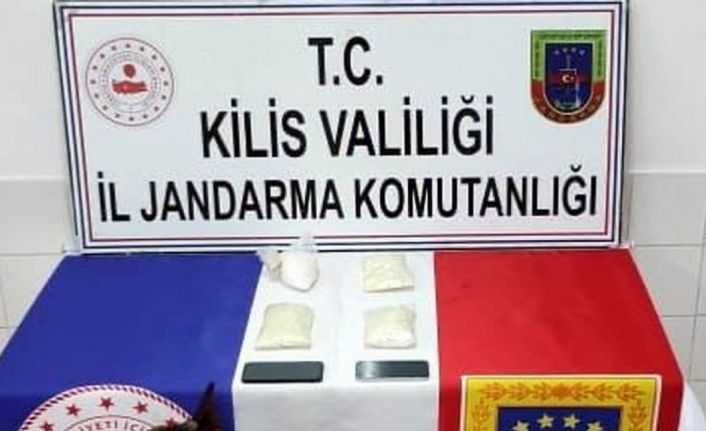 Kilis’teki uyuşturucu operasyonunda 2 tutuklama