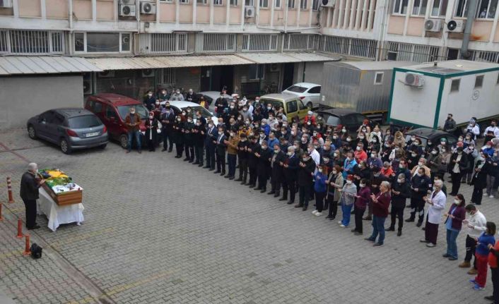 Koronaya yenik düşen Tıp Teknisyeni, son yolculuğuna uğurlandı