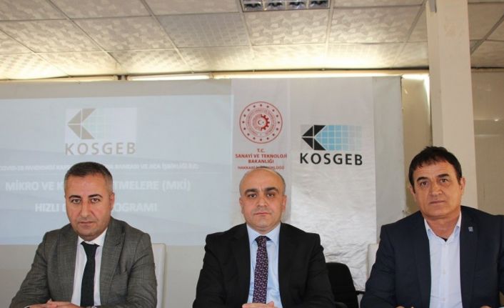 KOSGEB’den bilgilendirme toplantısı