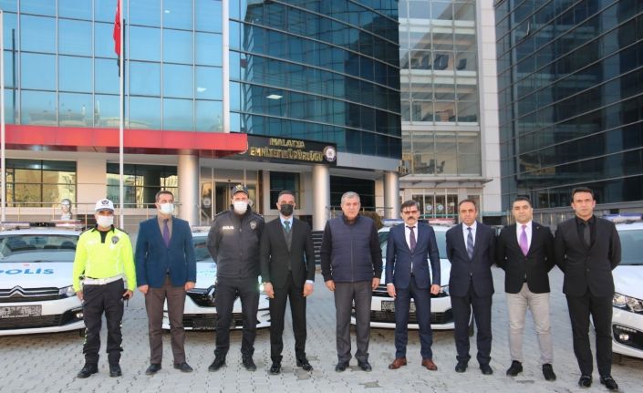Malatya emniyetine 12 ekip aracı takviyesi