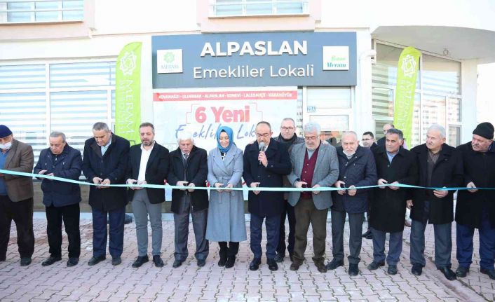 Meram’a kazandırılan 6 yeni ve yenilenen 5 emekli lokali hizmet vermeye başladı