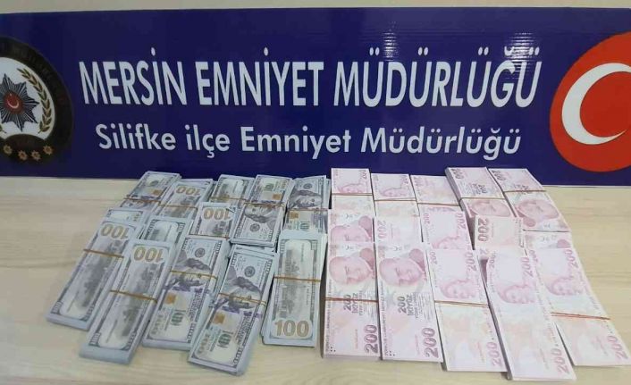 Mersin’de 3.5 milyon liralık sahte dolar ve Türk Lirası ele geçirildi