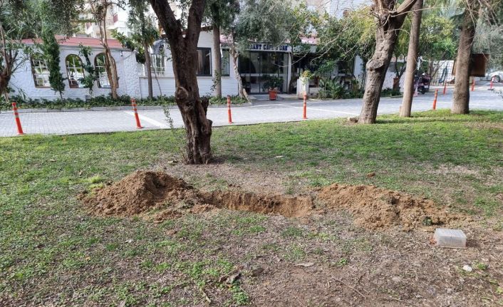 Mezar kazılıyor ihbarı ile olay yerine giden ekipler, korkunç cinayet ile karşılaştı