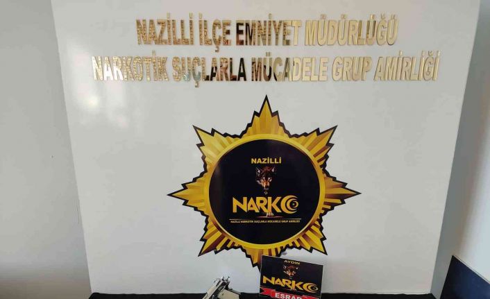 Nazilli’de bir şahıs uyuşturucudan tutuklandı
