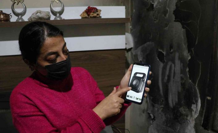 Oğlunun eve getirdiği hoparlör bomba gibi patladı, ölümden son anda kurtuldular
