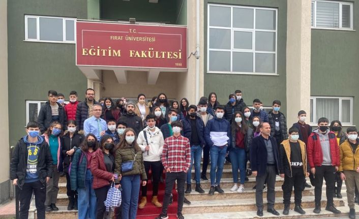 Öğrenciler Fırat Üniversitesini gezdi