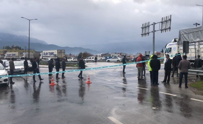Osmaniye’de TAG Otoyolu Gaziantep yönüne trafiğe kapatıldı