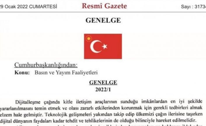 RTÜK Başkanı Şahin’den ’Basın ve Yayım Faaliyetleri ile ilgili Cumhurbaşkanlığı Genelgesi’ne ilişkin açıklama