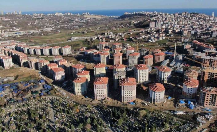 Samsun’da modern konutlar yükseliyor, yeni mahalleler oluşuyor