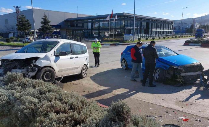 Samsun’da trafik kazası: 3 yaralı