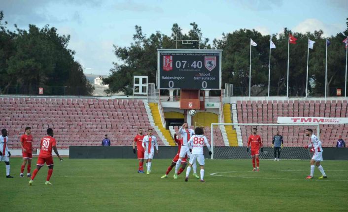 Spor Toto 1. Lig: Balıkesirspor: 0 - Samsunspor: 2