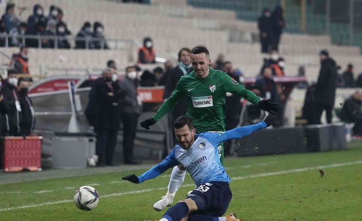 Spor Toto 1. Lig: Bursaspor: 0 - Büyükşehir Belediye Erzurumspor: 0