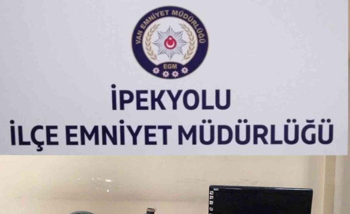 Van’da çalınan 20 bin TL değerindeki yer altı çöp konteyneri bulundu