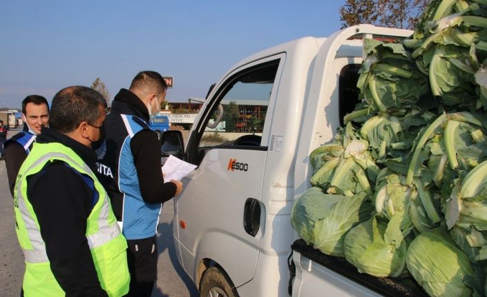 Yalova halinden 2021 yılında 45 bin ton sebze ve meyve satıldı