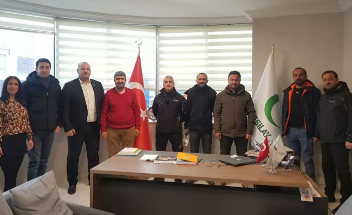 Yeşilay Van Bölge Koordinatörü Durğun gazetecileri ağırladı