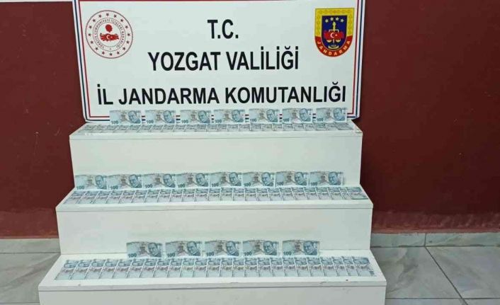 Yozgat’ta 105 adet 100 liralık sahte banknot ele geçirildi
