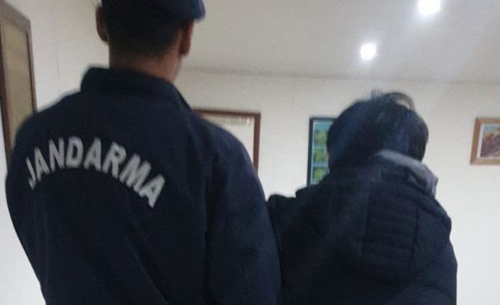 14 yıl hapis cezası ile aradan uyuşturucu taciri firari jandarma tarafından yakalandı