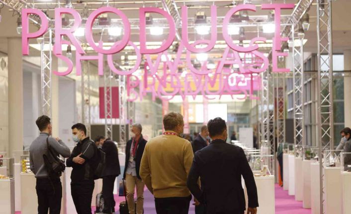 Almanya’daki Uluslararası Şekerleme ve Bisküvi Fuarında, Türkiye standı büyük ilgi gördü