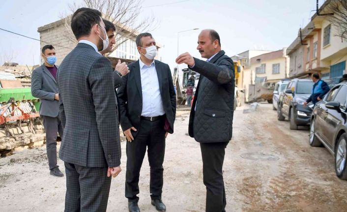 Araban’da doğalgaz çalışmaları sürüyor