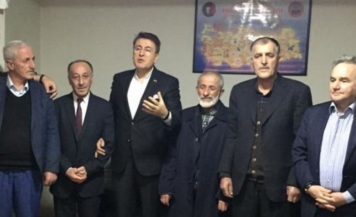 Aydemir emeklilere taziye ziyaretinde bulundu