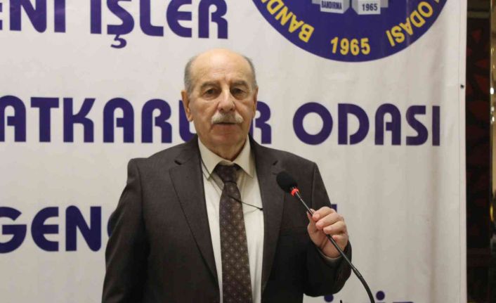 Bandırma Madeni İşler Odası Başkanı Dinçer Güven Tazeledi
