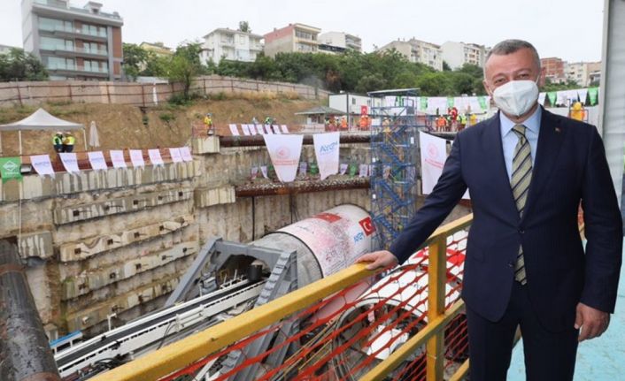 Başkan Büyükakın: "2023 yılının ilk aylarında Metro hattının ilk kısmı işletmeye alınacak"