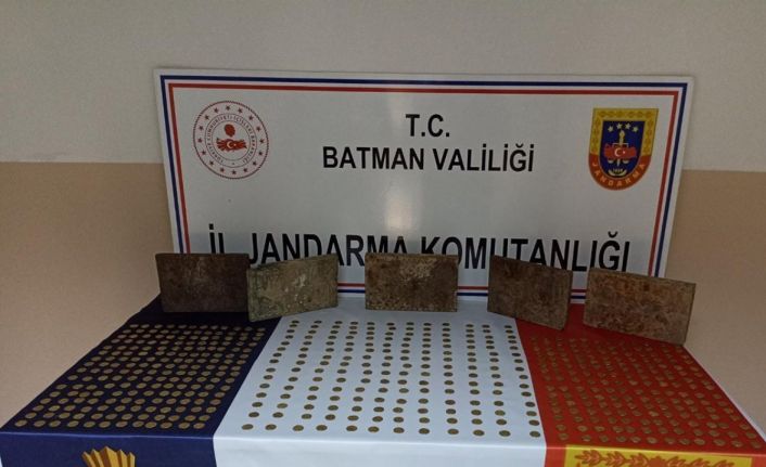 Batman’da 560 adet tarihi eser ele geçirildi