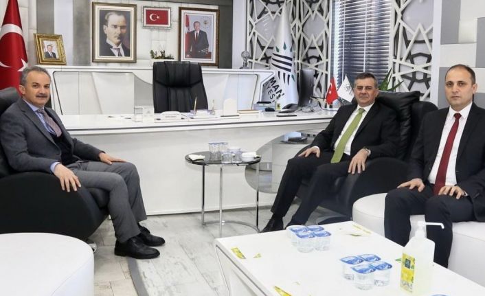 Bölge İdare Mahkemesi Başkanı Kahraman, Başkan Kılınç ile bir araya geldi