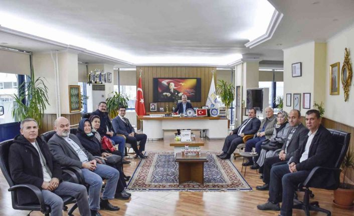 Bursa Karacabeyliler Derneğinden Başkan Özkan’a ziyaret
