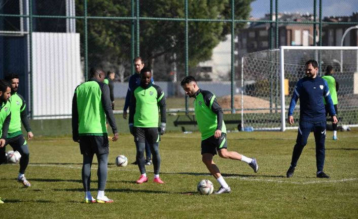 Bursaspor’da Samsunspor maçı hazırlıkları tamamlandı