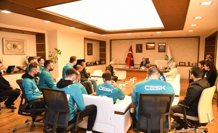 ÇESK Basketbol Takımı 3. oldu