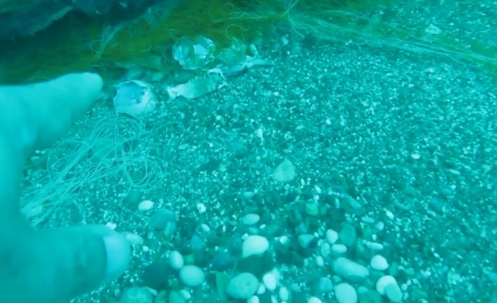 Deniz canlıları için ölümcül tuzak olan ‘Hayalet ağlar’ sualtı hayatını tehdit ediyor