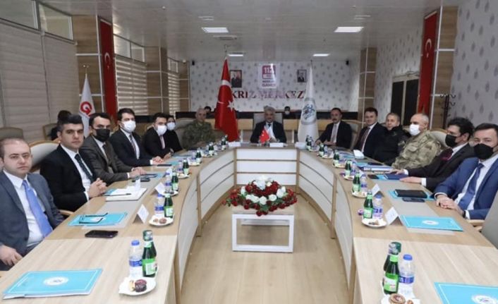 Erzincan’da İl Güvenlik ve Asayiş Koordinasyon Toplantısı yapıldı