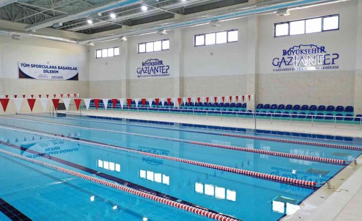 Gaziantep’teki spor salonu ve yüzme havuzlarından 147 bin kişi yararlandı
