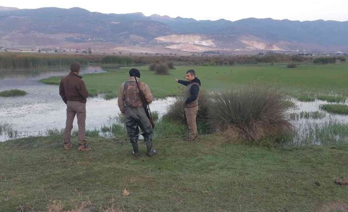 Hatay’da son 1 ayda kaçak avlanan 34 kişiye 55 bin TL ceza