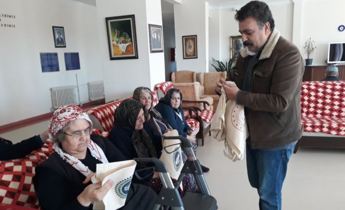 İl Tarım ve Orman Müdürlüğü personeli huzurevi sakinleri ile buluştu