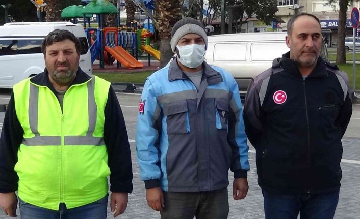 Kazdağları’nda korku dolu anlar yaşayan belediye personeli o anları anlattı