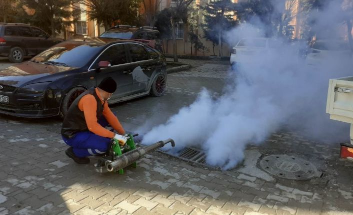 Kilis’te ilaçlama çalışmaları devam ediyor