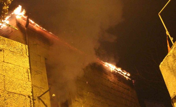 Kilis’te korkutan yangın