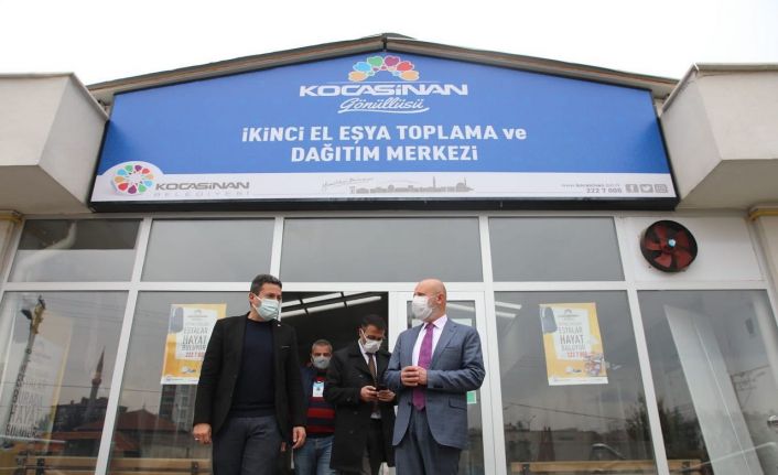 Kocasinan’da ikinci el eşyalar değerleniyor