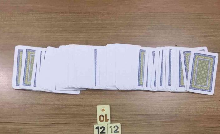Kumar oynayan 9 kişiye toplam 16 bin 371 TL ceza kesildi