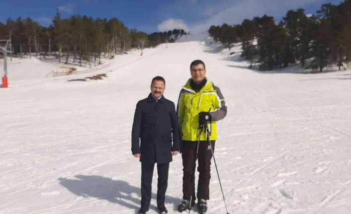 Kütahya Gençlik ve Spor İl Müdürü Tahir Emre Can Gediz’de incelemelerde bulundu