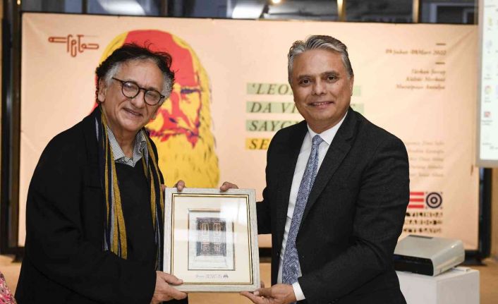 Leonardo da Vinci’ye Saygı sergisi açıldı