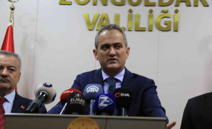 Milli Eğitim Bakanı Prof. Dr. Mahmut Özer: “350 milyonluk yatırımı Zonguldak’a kazandıracağız”