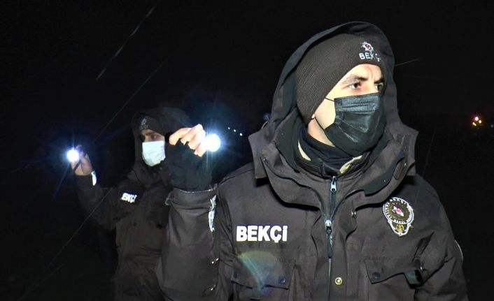 Onlar, vatandaşlar rahat uyusun diye fedakarca çalışan ‘Gece Kartalları’